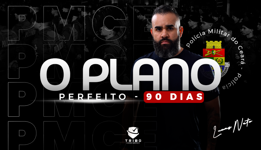 Imagem curso O PLANO PERFEITO DE 90 DIAS - PM CE