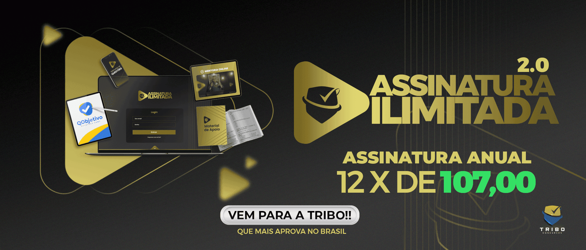 SLIDE GRANDE - OFERTA - ASSINATURA ILIMITADA 2026