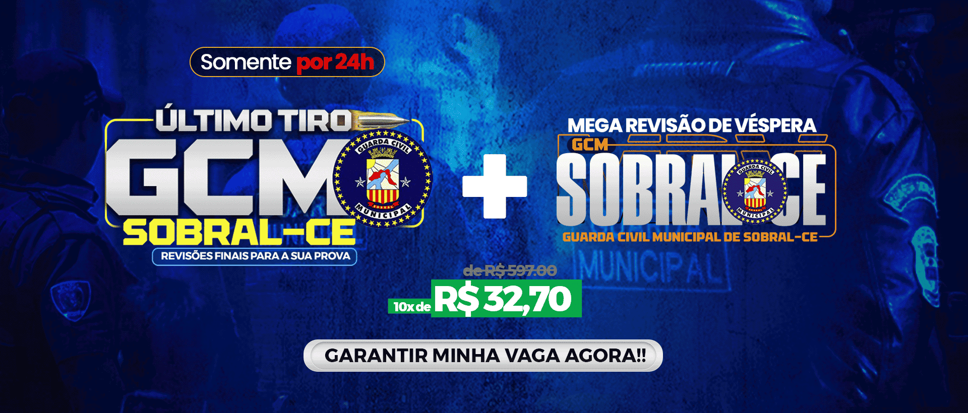 SLIDE GRANDE - OFERTA - ÚLTIMO GCM SOBRAL + MRV