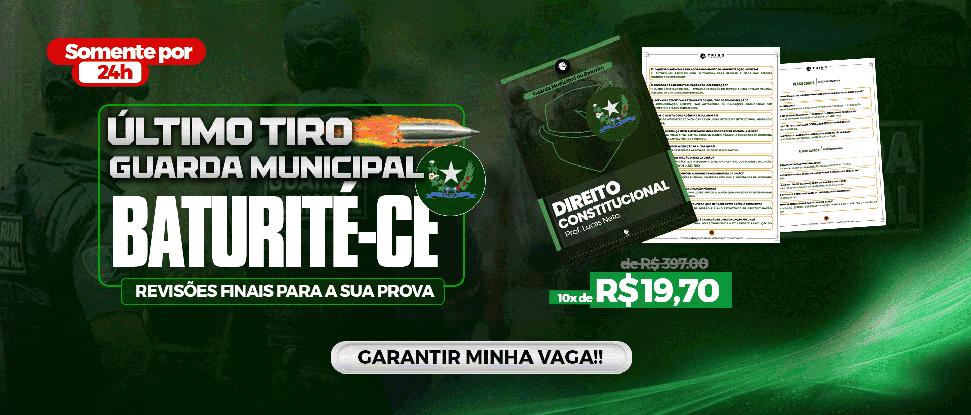 SLIDE GRANDE - OFERTA - ÚLTIMO TIRO GM BATURITÉ