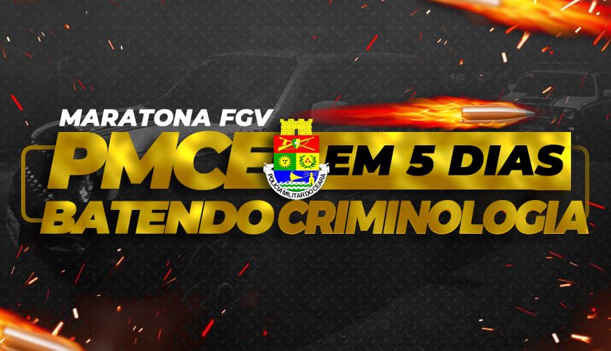 Imagem curso MARATONA FGV - BATENDO CRIMINOLOGIA EM 5 DIAS
