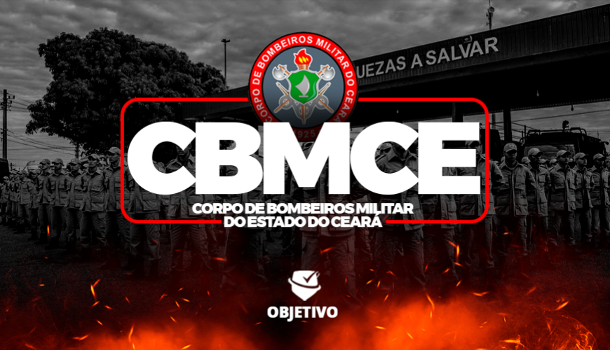 Imagem curso CORPO DE BOMBEIROS MILITAR DO CEARÁ - SOLDADO - CBMCE