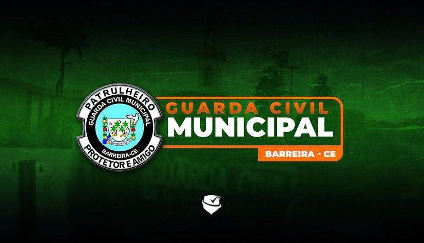 Imagem curso GUARDA CIVIL MUNICIPAL DE BARREIRA - CE