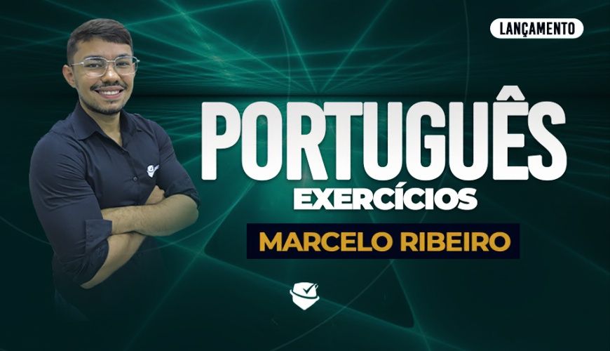 Imagem curso PORTUGUÊS EM EXERCÍCIOS - MARCELO RIBEIRO