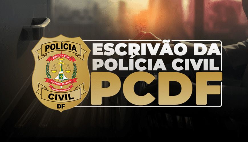 Imagem curso ESCRIVÃO DE POLÍCIA CIVIL DO DISTRITO FEDERAL - PCDF