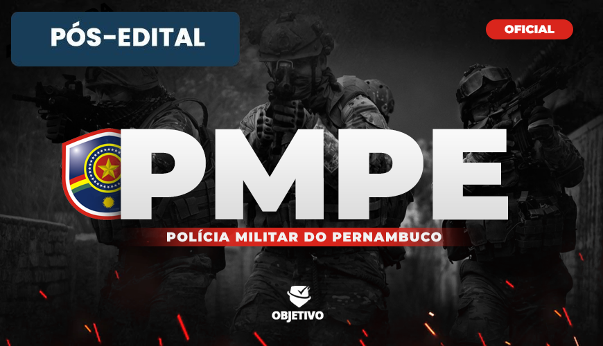 Imagem curso OFICIAL DA POLÍCIA MILITAR DE PERNAMBUCO - PMPE