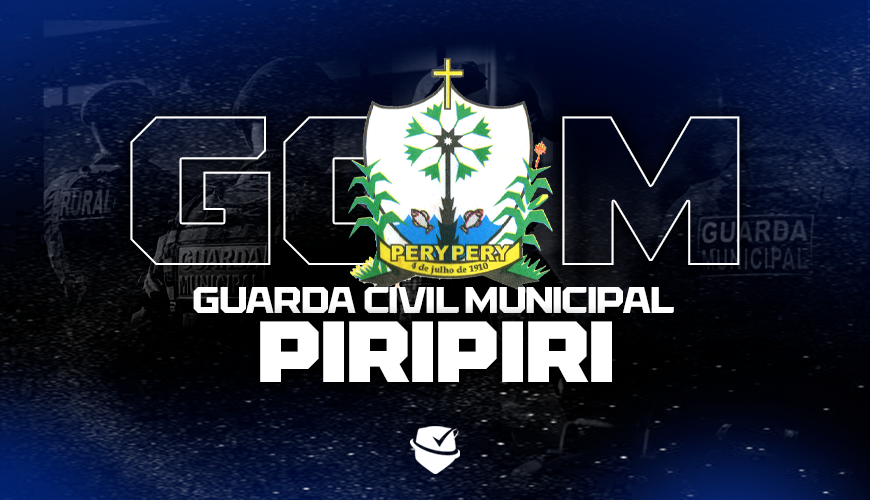 Imagem curso GUARDA CIVIL MUNICIPAL DE PIRIPIRI - PI