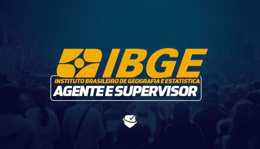 Imagem curso IBGE - AGENTE E SUPERVISOR - PÓS-EDITAL