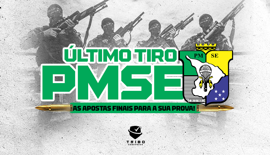 Imagem curso ÚLTIMO TIRO PMSE - REVISÕES FINAIS PARA A SUA PROVA