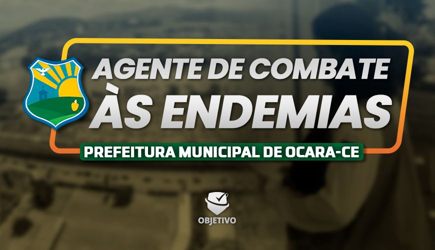 Imagem curso AGENTE DE COMBATE ÀS ENDEMIAS - PREFEITURA DE OCARA - PÓS-EDITAL