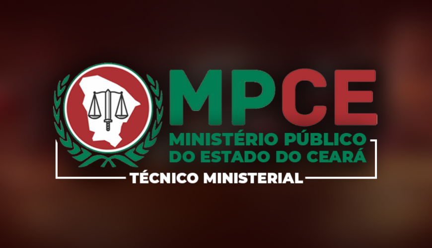 Imagem curso MPCE - MINISTÉRIO PÚBLICO DO CEARÁ - TÉCNICO MINISTERIAL