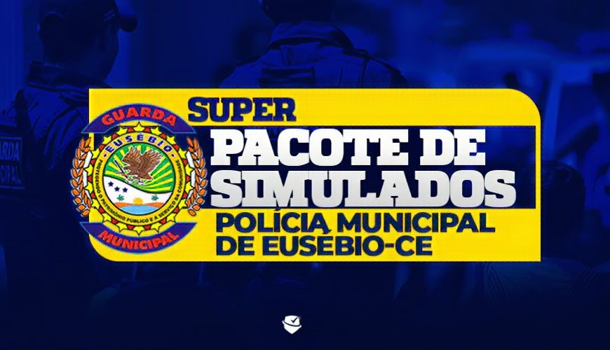 Imagem curso I PACOTE SIMULADOS POLÍCIA MUNICIPAL DO EUSÉBIO - PME