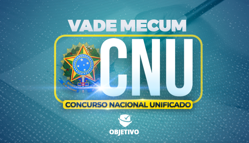 Imagem curso VADE MECUM - CONCURSO NACIONAL UNIFICADO - CNU