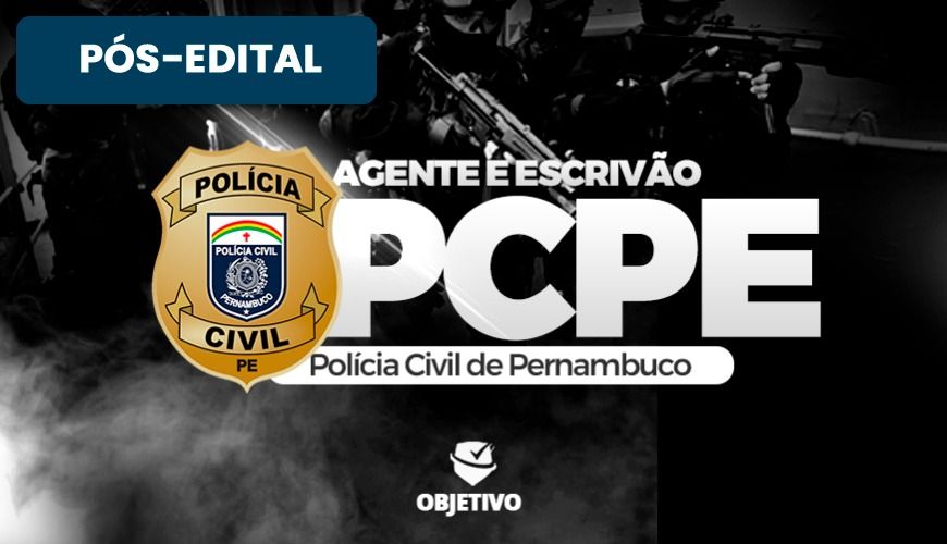 Imagem curso AGENTE E ESCRIVÃO DA POLÍCIA CIVIL DE PERNAMBUCO - PCPE