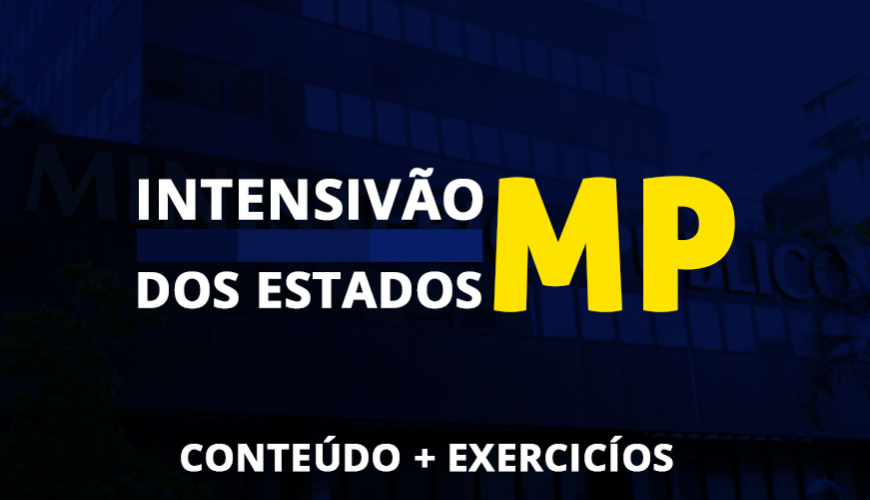 Imagem curso INTENSIVÃO MP DOS ESTADOS – COMBO – TEORIA + EXERCÍCIOS