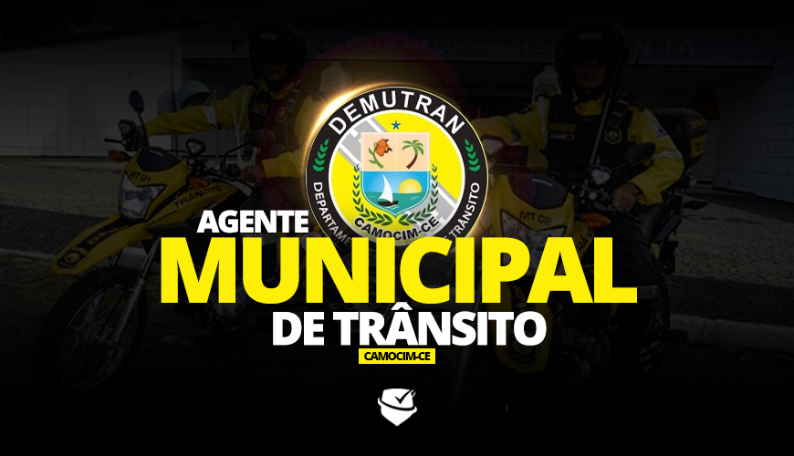 Imagem curso AGENTE MUNICIPAL DE TRÂNSITO DE CAMOCIM - CE