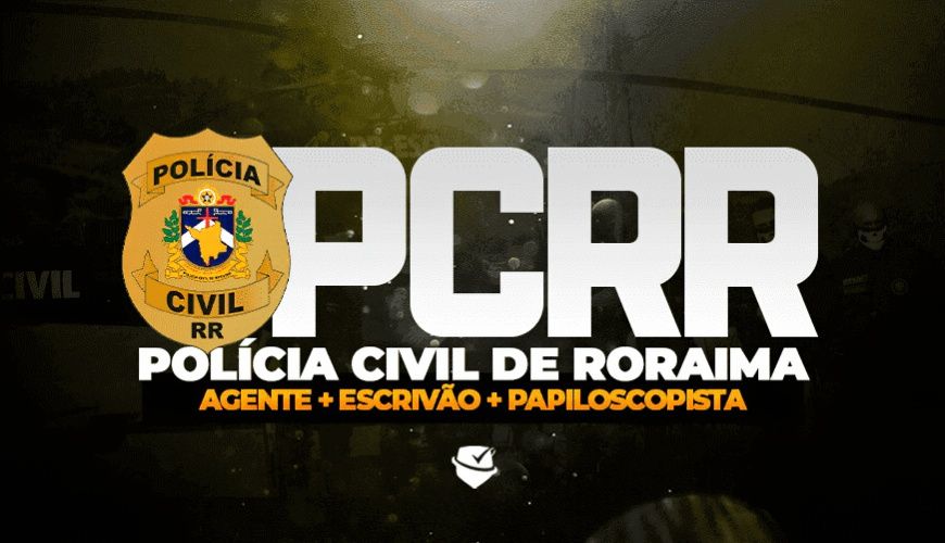 Imagem curso AGENTE + ESCRIVÃO + PAPILOSCOPISTA DE POLÍCIA CIVIL DO ESTADO DE RORAIMA - PCRR