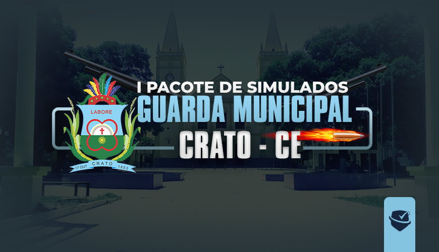 Imagem curso I PACOTE DE SIMULADOS COMENTADOS - GUARDA MUNICIPAL DE CRATO - GMC
