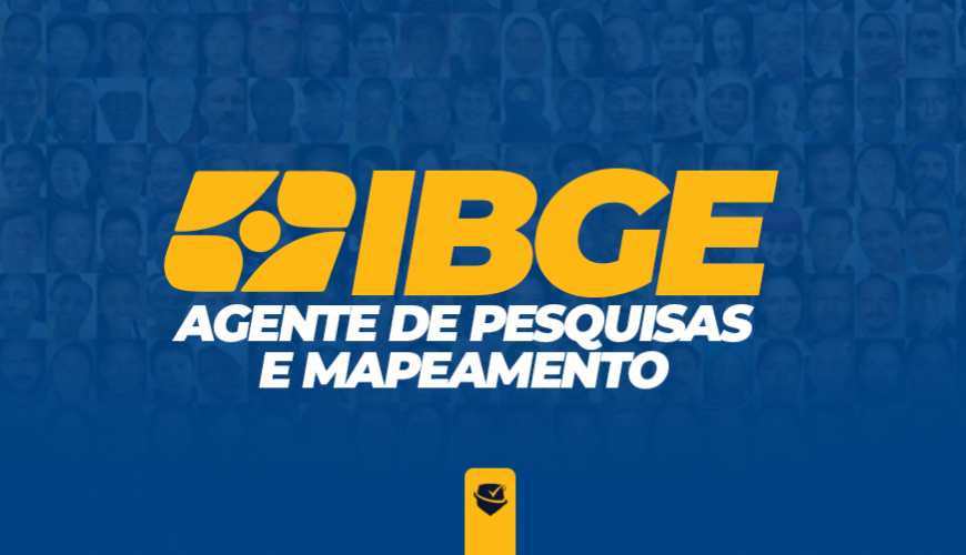 Imagem curso IBGE - AGENTE DE PESQUISAS E MAPEAMENTO