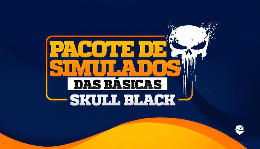 Imagem curso SKULL BLACK | PACOTE DE SIMULADOS DAS BÁSICAS