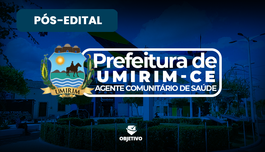 Imagem curso PREFEITURA MUNICIPAL DE UMIRIM - AGENTE COMUNITÁRIO DE SAÚDE - PÓS-EDITAL