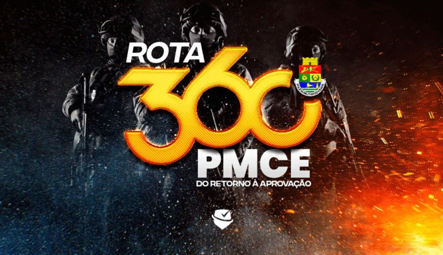 Imagem curso ROTA 360 PMCE - DO RETORNO À APROVAÇÃO