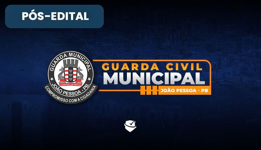 Imagem curso GUARDA CIVIL MUNICIPAL DE JOÃO PESSOA - PB