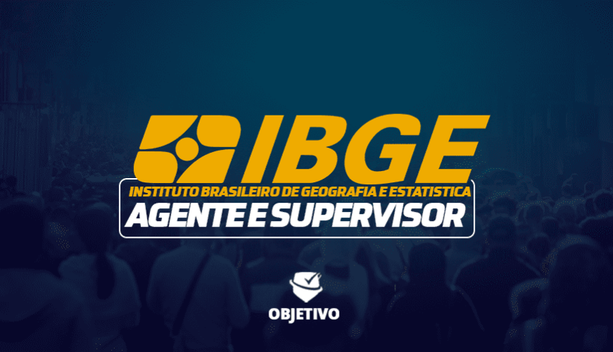 Imagem curso IBGE - AGENTE E SUPERVISOR - PÓS-EDITAL
