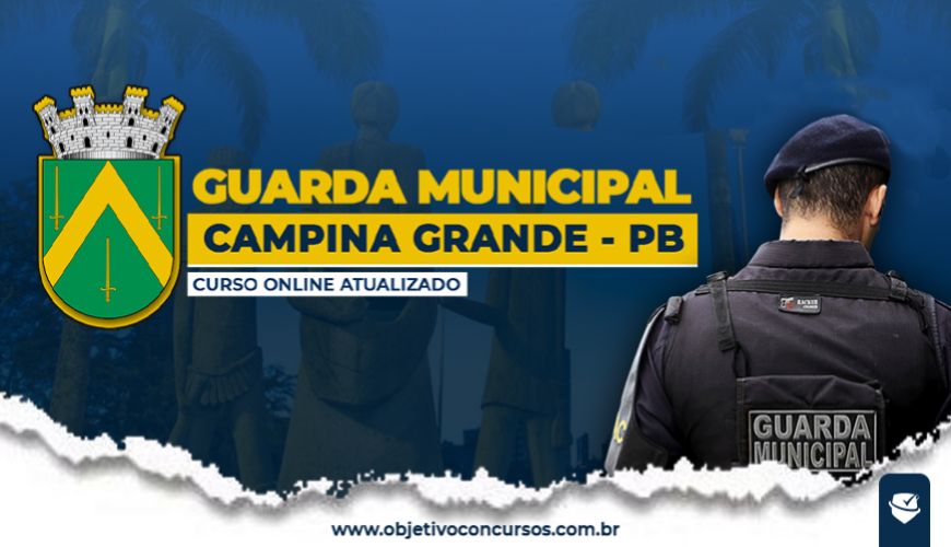 Imagem curso GUARDA MUNICIPAL DE CAMPINA GRANDE - PB