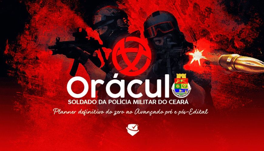 Imagem curso ORÁCULO PMCE - O PLANNER DEFINITIVO DO CONCURSEIRO - DO ZERO AO AVANÇADO