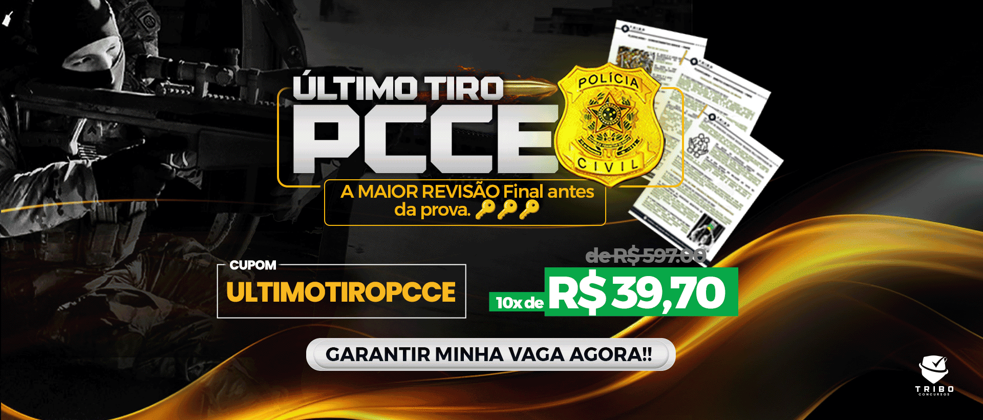 SLIDE GRANDE - OFERTA - ÚLTIMO TIRO PCCE